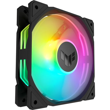 Asus tuf gaming tr120 argb case fans (zwart, 3 stuks, 120 x 120 x 25 mm)