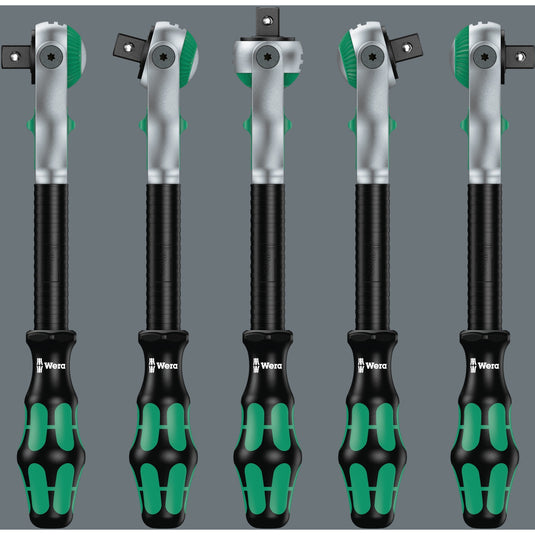 Wera 8100 sa 2 zyklop speed ratelset 1 4 gereedschapsset (zwart groen, 42-delig)