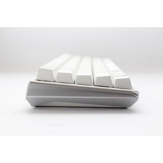 Ducky one 3 classic pure white sf rgb mechanisch toetsenbord (wit, us lay-out (qwerty), cherry mx brown, 65%, rgb leds, double-shot pbt, hot-swappable, quack mechanics)