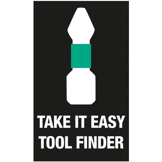 Wera kraftform kompakt pistol ra -r 2, 13‑delig bitset (zwart groen)