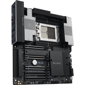 Asus pro ws trx50-sage wifi socket str5 moederbord (zwart grijs, raid, 10gb-lan, 2.5gb-lan, wi-fi 7, bt, sound, ceb)