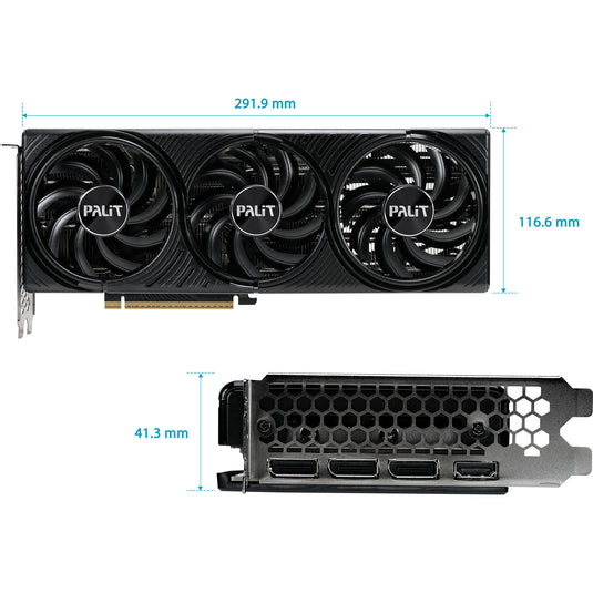 Palit geforce rtx 5070 infinity 3 grafische kaart (dlss 4, 3x displayport, 1x hdmi 2.1)