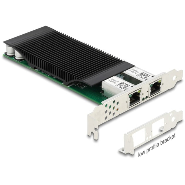 Load image into Gallery viewer, Delock pci express x4 card to 2 x rj45 gigabit lan poe+ i350 netwerkadapter

