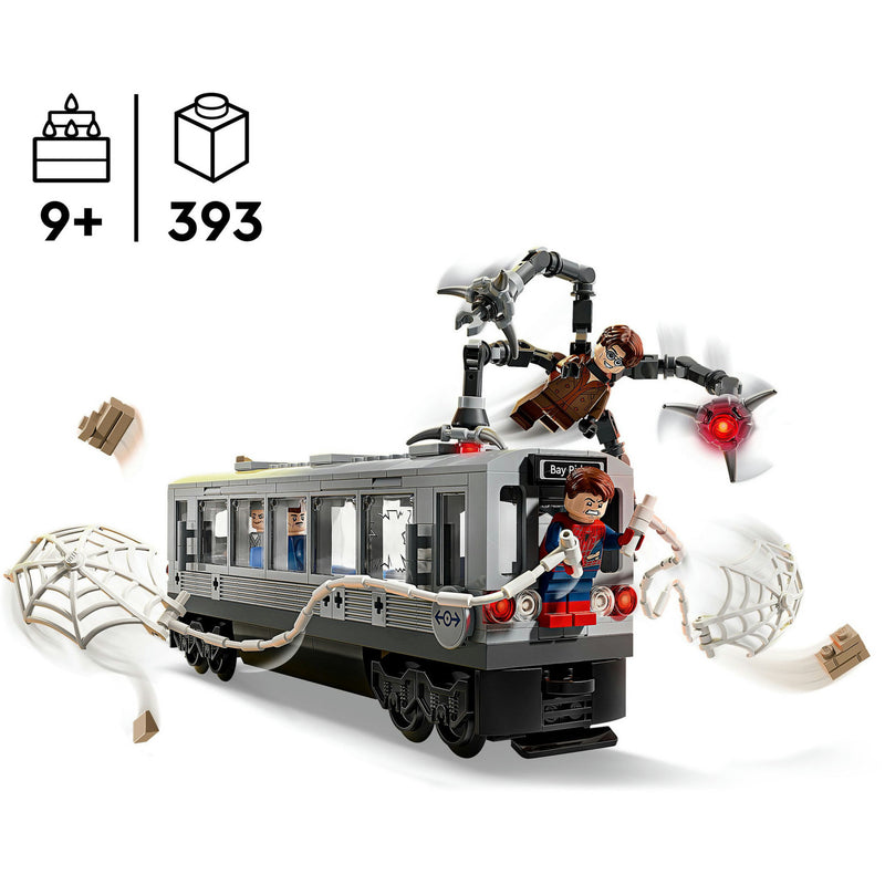 Afbeelding laden in galerijviewer, Lego marvel - spider-man vs. doc ock metroscène constructiespeelgoed (76321)
