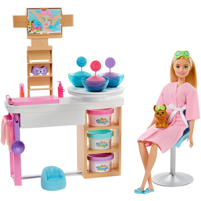Load image into Gallery viewer, Barbie face mask spa day speelset pop

