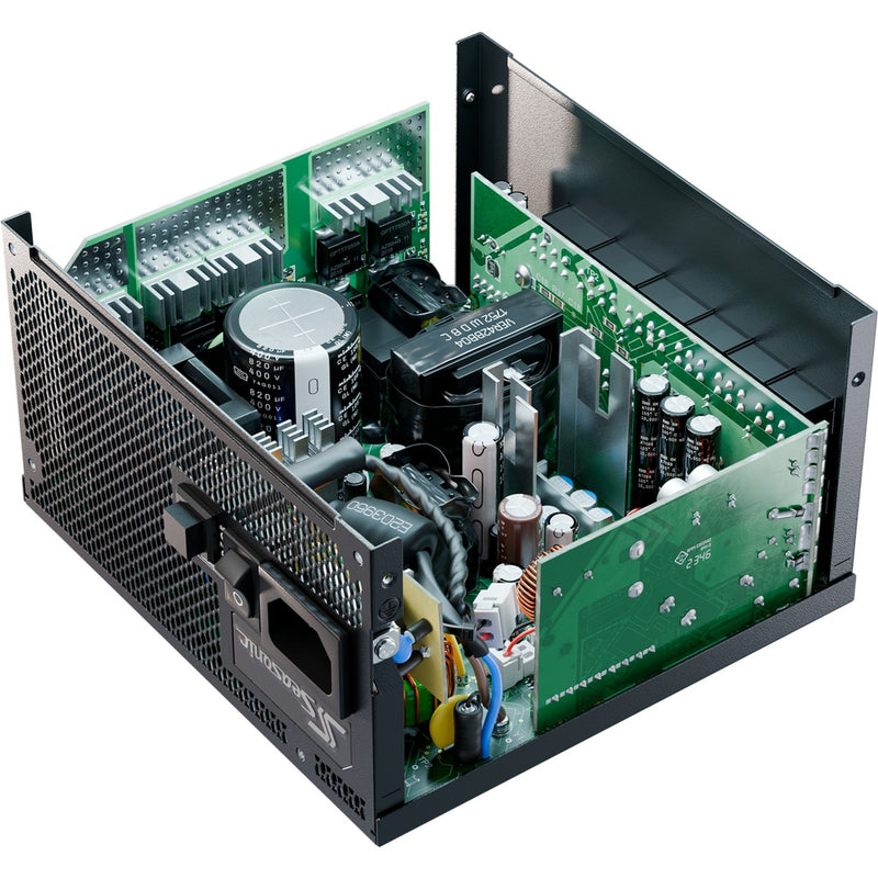 Load image into Gallery viewer, Seasonic focus gx-850-v4 atx3.1 modulaire 850 watt voeding (zwart, 1x 12vhpwr, 3x pcie)

