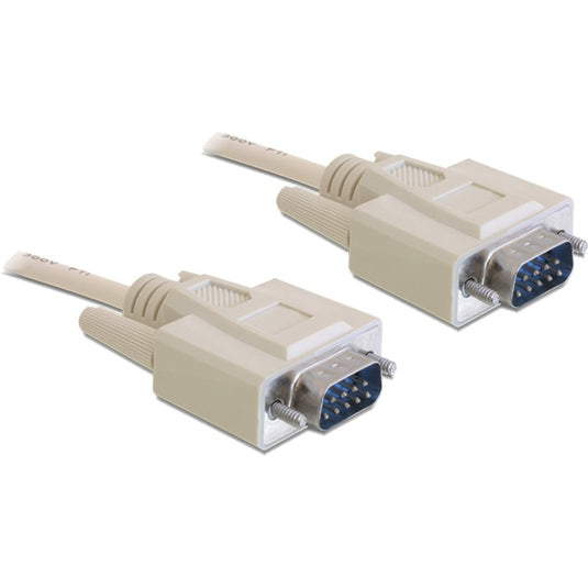 Delock serial rs-232 sub-d9 male > rs-232 sub-d9 male, 5m kabel (82982)