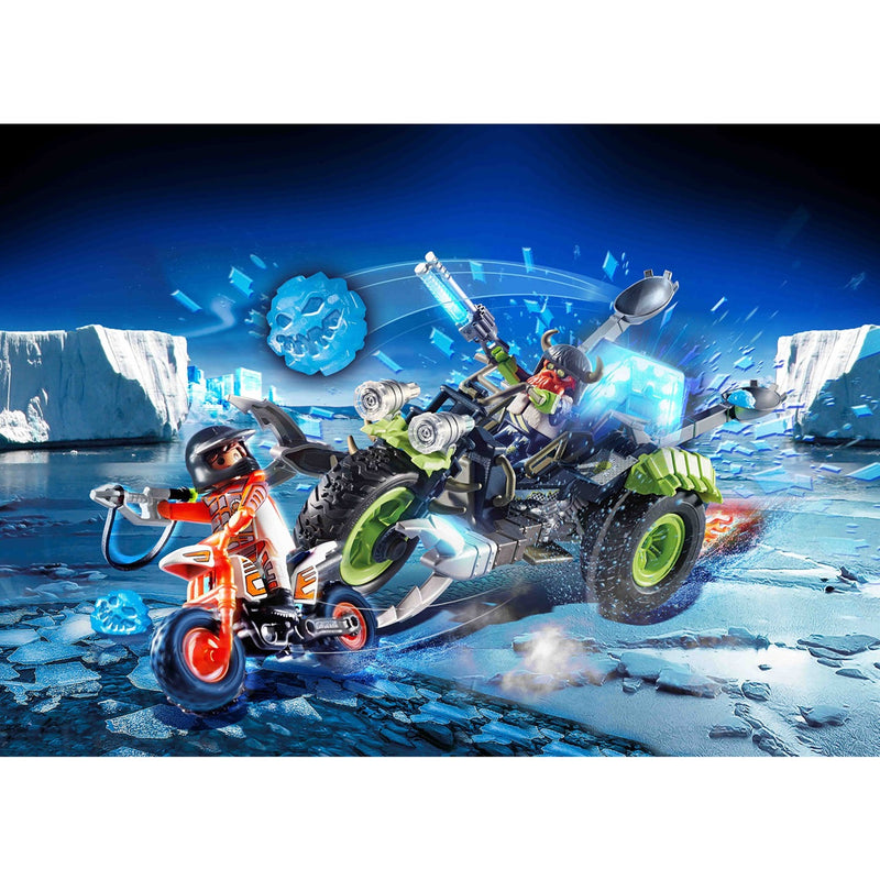 Load image into Gallery viewer, Playmobil top agents - arctic rebels sneeuwtrike constructiespeelgoed (70232)
