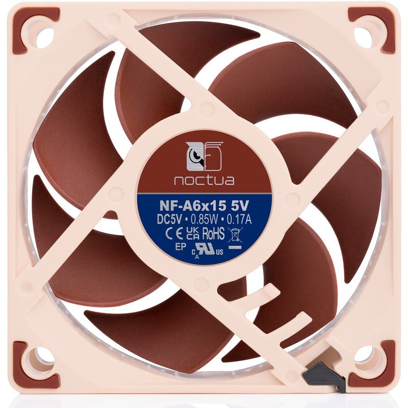 Load image into Gallery viewer, Noctua nf-a6x15 5v case fan (60 x 60 x 15 mm)
