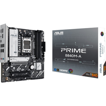 Asus prime b840m-a-csm socket am5 moederbord ( 2,5gb-lan, sound, µatx)
