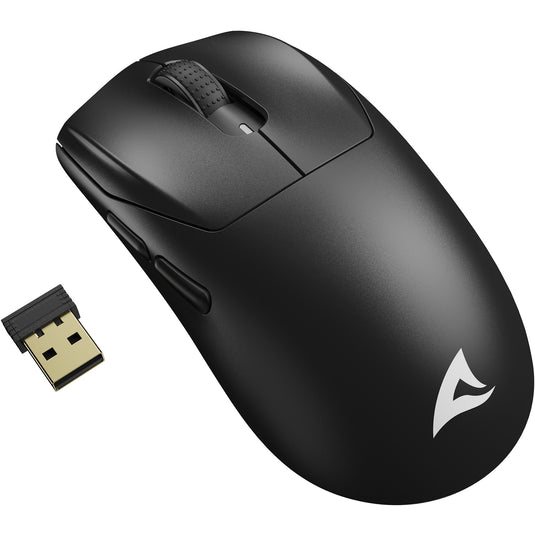 Sharkoon sgm25w gaming muis (zwart, 12.000 dpi, rgb leds)