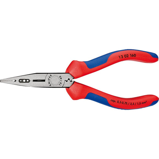 Knipex bedradingstang 13 02 160 (rood blauw)