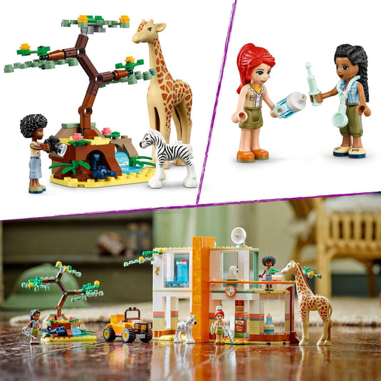 Lego friends - mia’s wilde dieren bescherming constructiespeelgoed (41717)