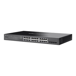 Tp-link omada sg2428lp 28-poorts gigabit smart switch (zwart, 16x poe+)
