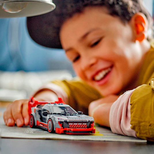 Lego speed champions - audi s1 e-tron quattro racewagen constructiespeelgoed (76921)