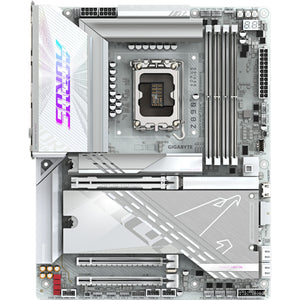 Gigabyte z890 aorus pro ice socket 1851 moederbord (raid, 5gb-lan, wi-fi 7, bt, sound, atx)