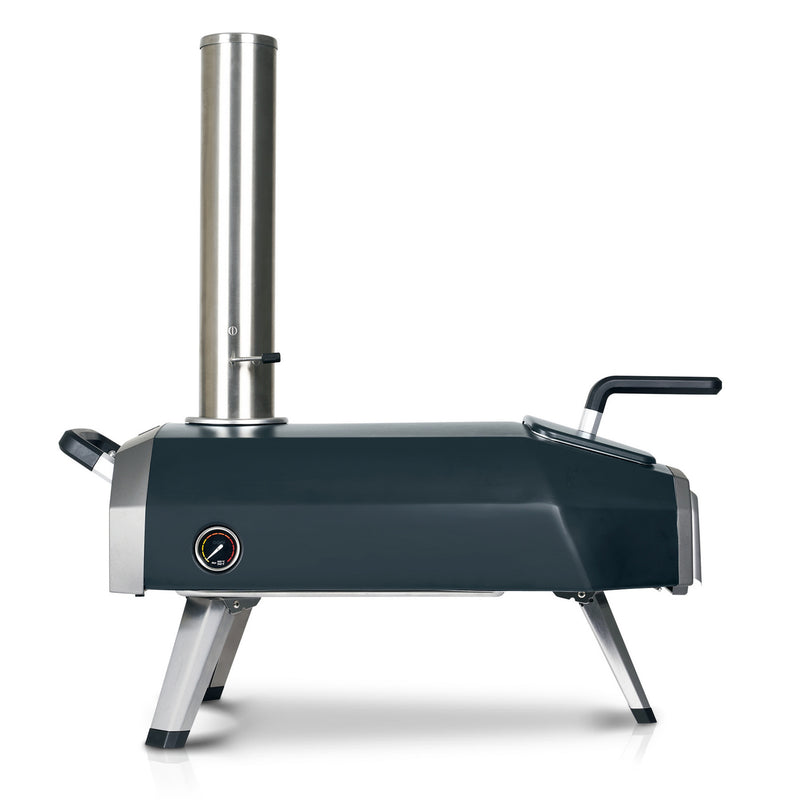 Load image into Gallery viewer, Ooni karu 2 multi-fuel pizza oven pizzaoven (zwart roestvrij staal, 12'' pizza, hout, houtskool en gas)
