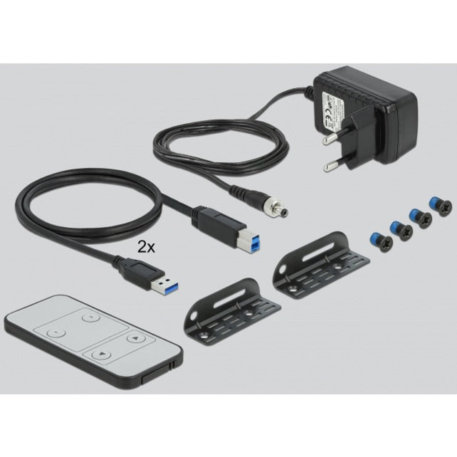 ギャラリービューアに画像をロードする, Delock displayport 1.4 + usb 3.0 en audio kvm-switch
