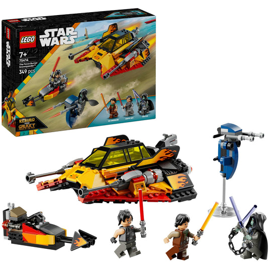 Lego star wars - the force burner snowspeeder™ constructiespeelgoed (75414)