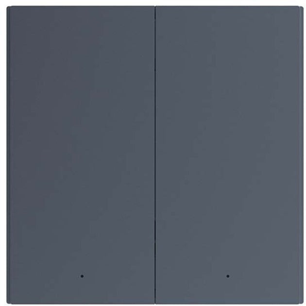 Load image into Gallery viewer, Aqara smart wall switch h1 dubbele schakelaar (antraciet, zigbee 3.0, neutraaldraad vereist)
