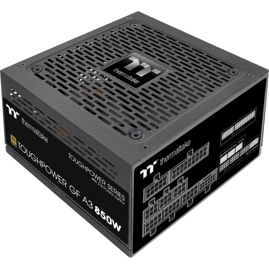 Thermaltake toughpower gf a3 gold - tt premium edition modulaire 850 watt voeding (zwart, 4x pcie)