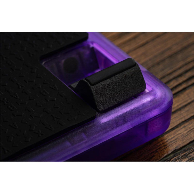 Laden Sie das Bild in Galerie -Viewer, 8bitdo arcade controller - transparent purple signature edition (paars transparant, 2.4 ghz bluetooth usb, nintendo switch 1 + 2, pc)
