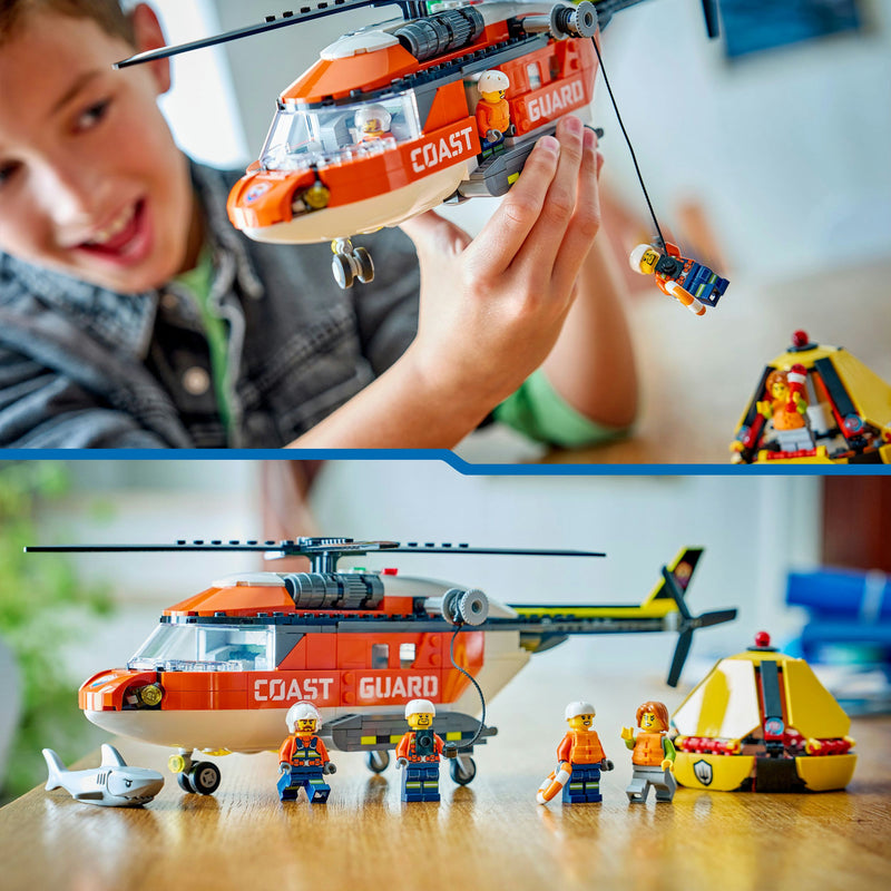 Load image into Gallery viewer, Lego city 60503 kustwacht helikopter
