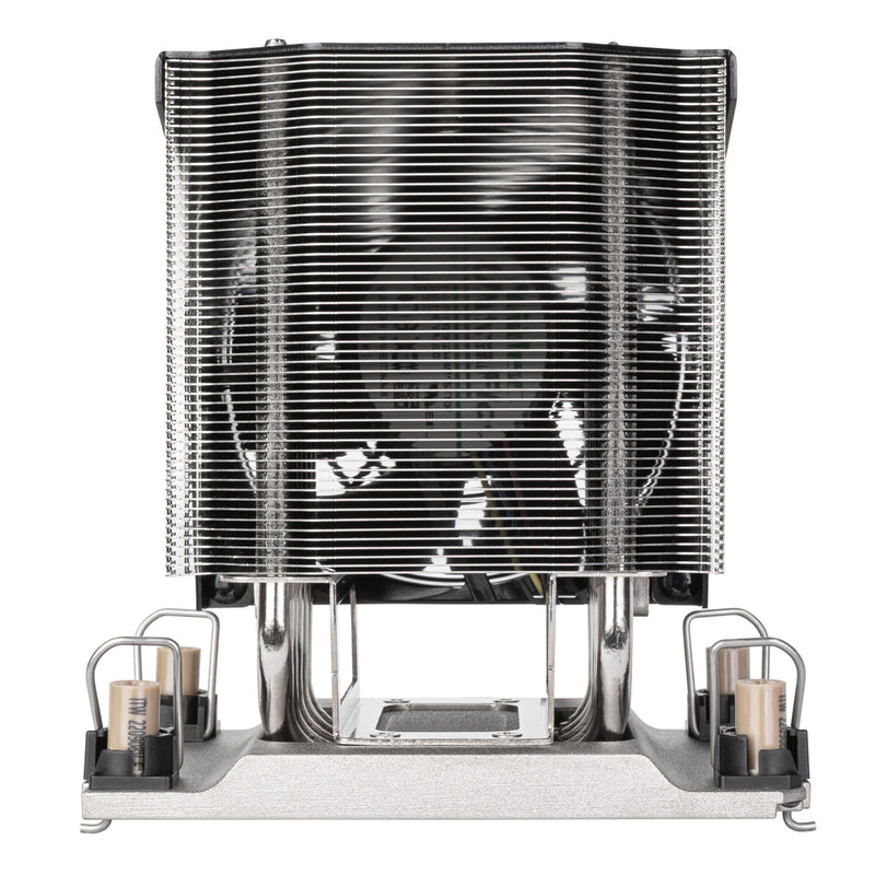 Load image into Gallery viewer, Silverstone sst-xe04-4677vb cpu-koeler (zwart, 4-pins pwm fan-connector)

