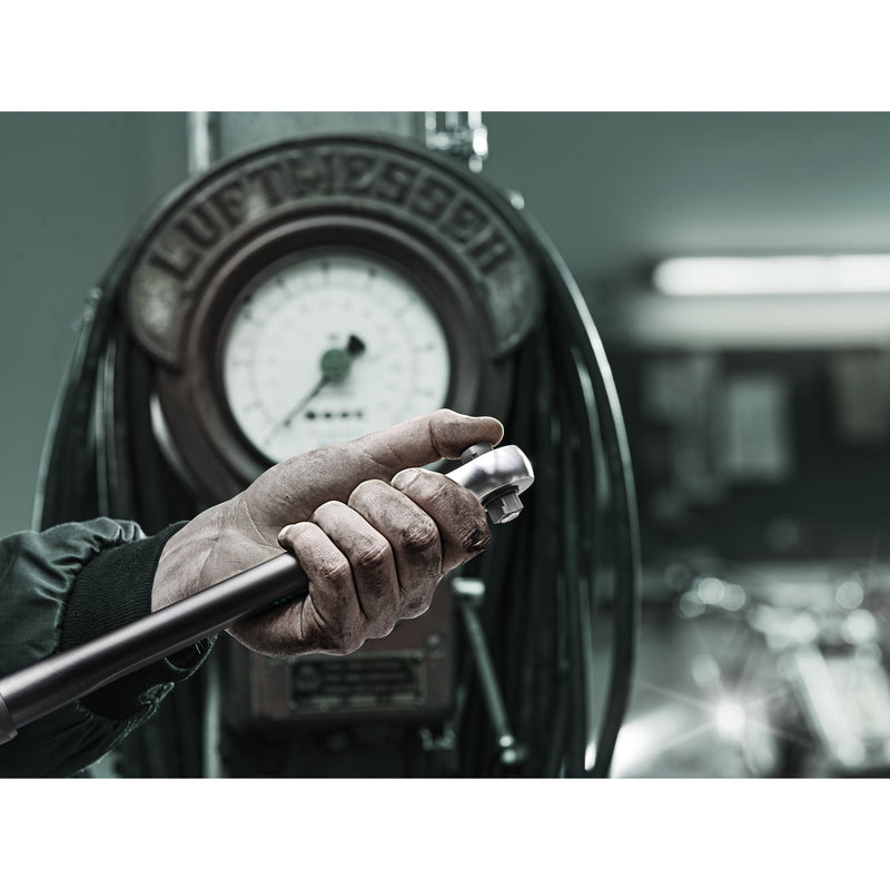 Load image into Gallery viewer, Wera click-torque c 3 push r l instelbare draaimomentsleutel (zwart groen, 40-200 nm)
