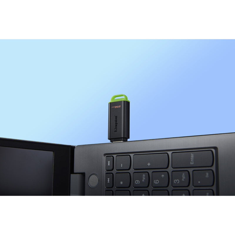 Afbeelding laden in galerijviewer, Kingston datatraveler exodia 256 gb usb-stick (zwart groen, usb-a 3.2 gen 1 (5 gbit s))
