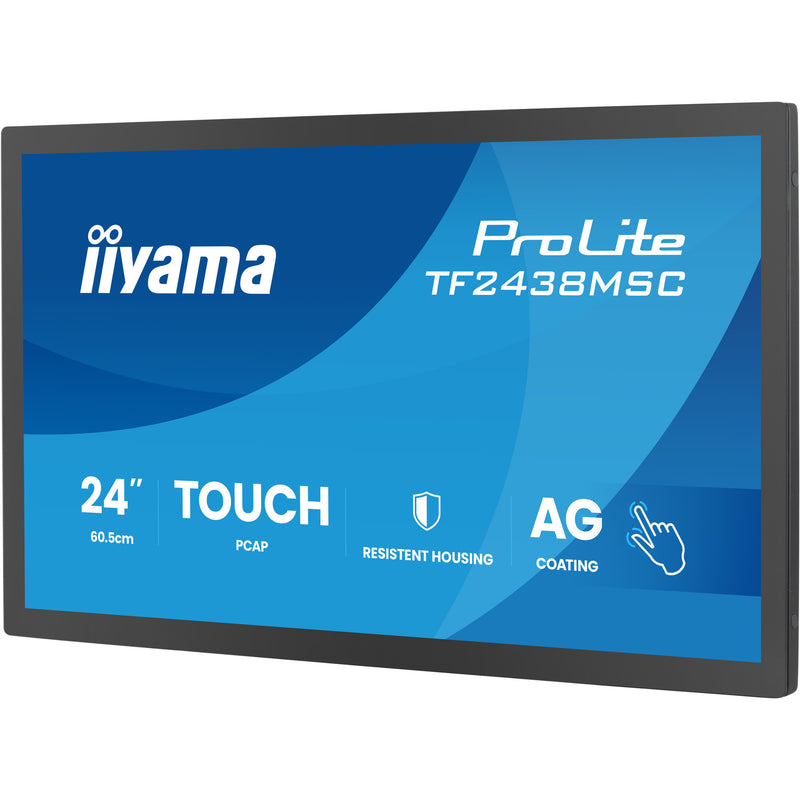 Load image into Gallery viewer, Iiyama prolite tf2438msc-b2 23.8 monitor (zwart, 120 hz, hdmi, displayport, audio, usb, touch)
