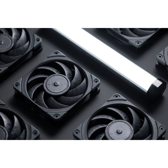 Noctua nf-a12x25 pwm chromax.black.swap case fan (zwart, 120 x 120 x 25 mm)
