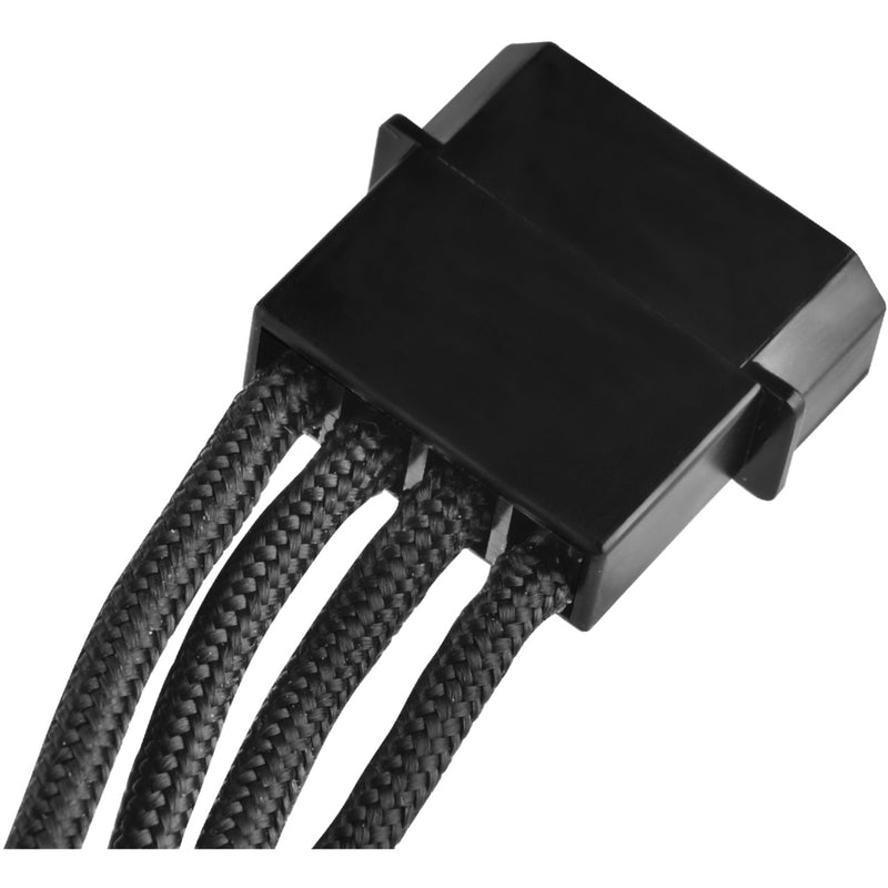 Load image into Gallery viewer, SilverStone Adapter 4-Pin Molex > 4x 15-Pin SATA
