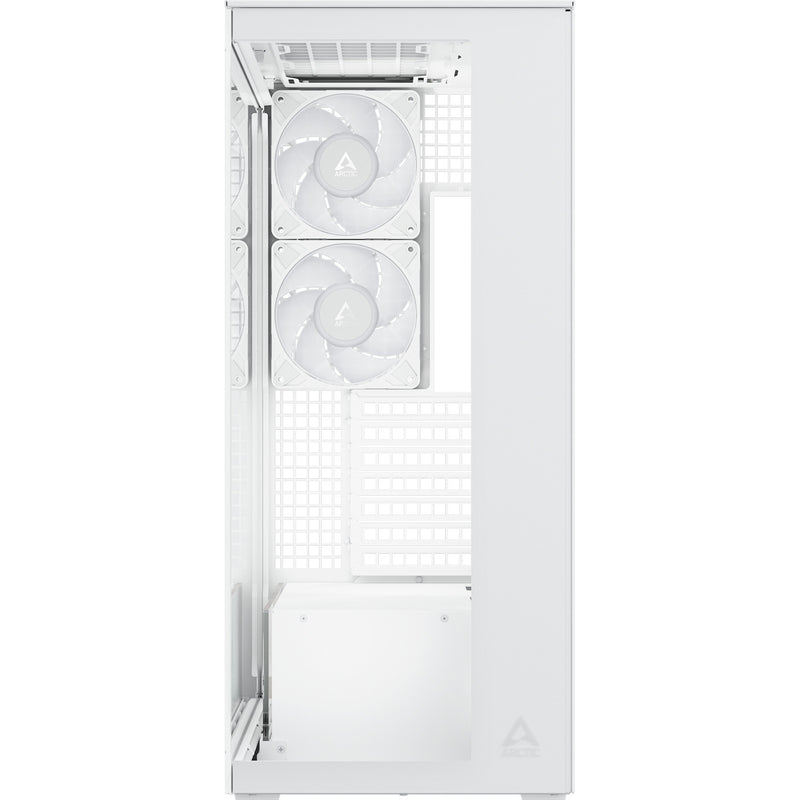 Load image into Gallery viewer, Arctic xtender vg midi tower behuizing (wit | 2x usb-a | 1x usb-c | rgb | tempered glass)

