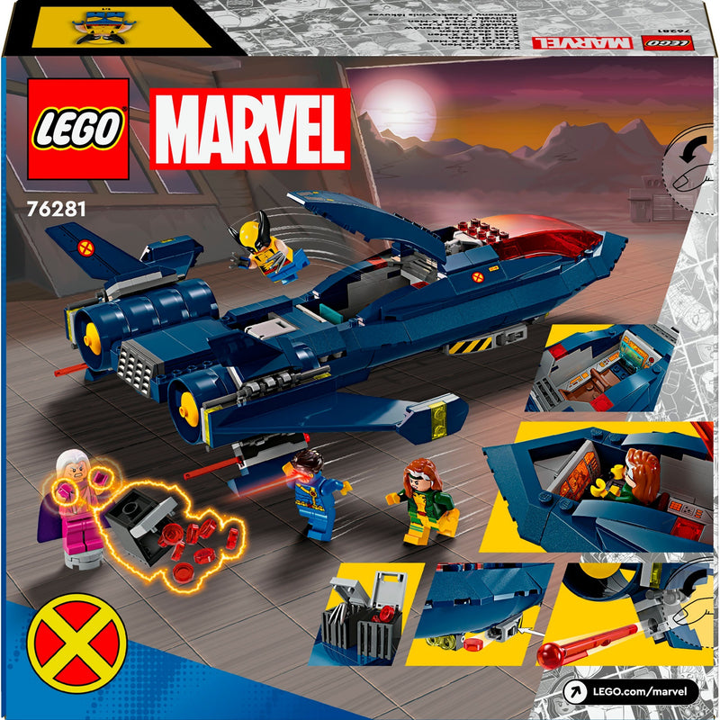 Load image into Gallery viewer, Lego super heroes 76281 x-men x-jet
