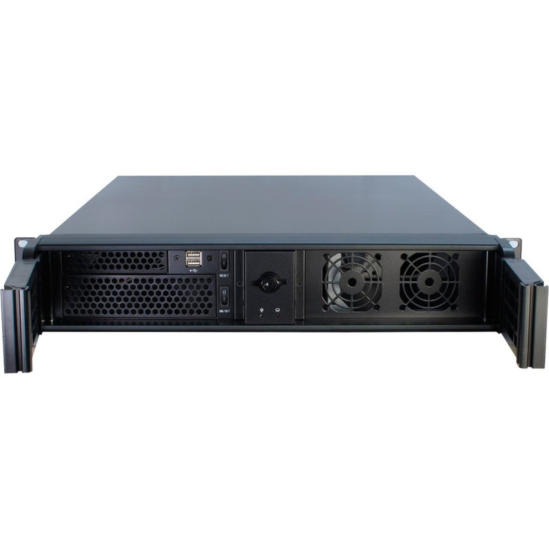 Load image into Gallery viewer, Inter-tech 2u-2098-sl rack behuizing (zwart | 2x usb-a)
