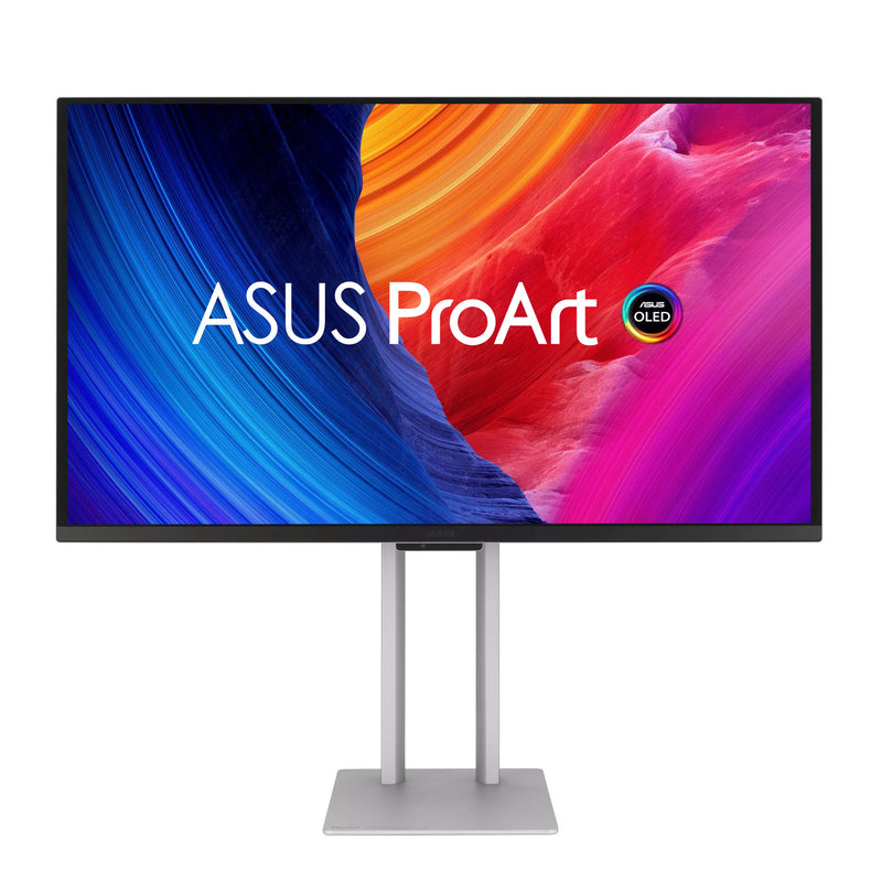 Chargez l'image dans la visionneuse de la galerie, Asus proart display pa27ucdmr 26.5 4k uhd monitor (zilver, hdmi, displayport, usb-a, usb-c, 2x thunderbolt 4)
