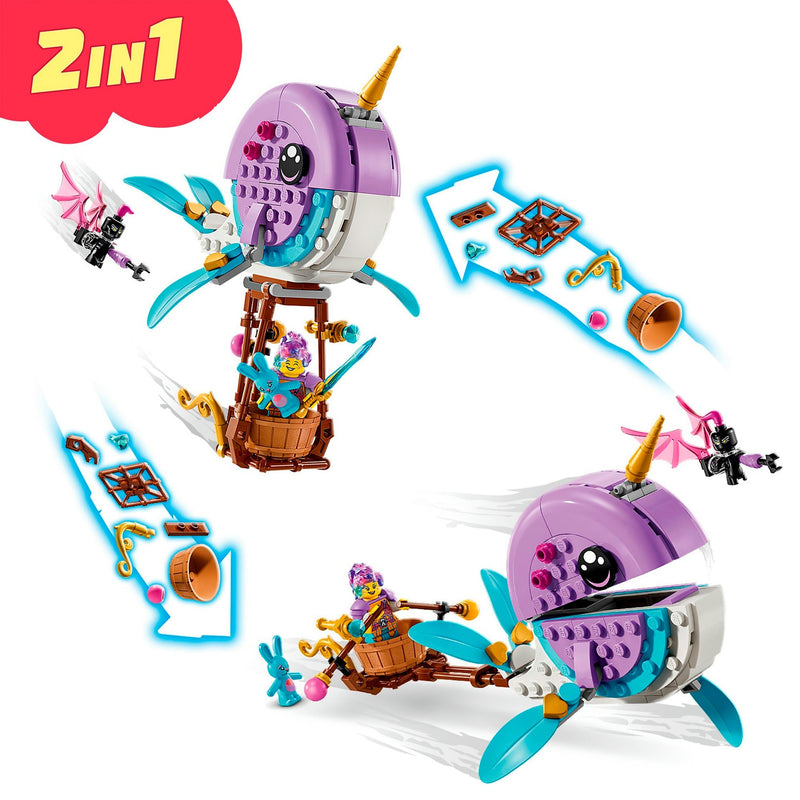 Load image into Gallery viewer, Lego dreamzzz - izzie's narwal-luchtballon constructiespeelgoed (71472)
