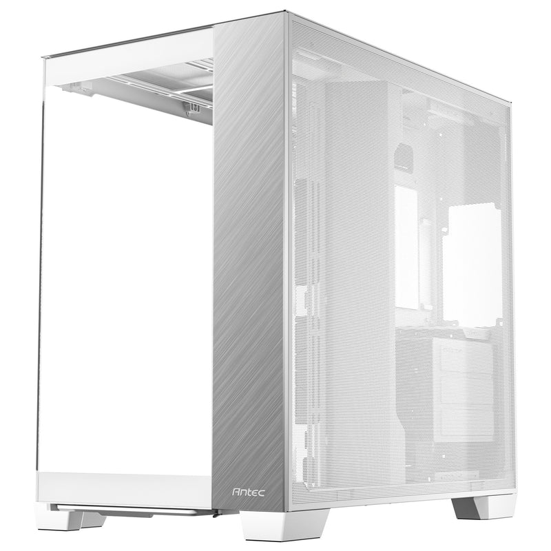 Afbeelding laden in galerijviewer, Antec c8 midi tower behuizing (wit zilver | 2x usb-a | 1x usb-c | tempered glass)
