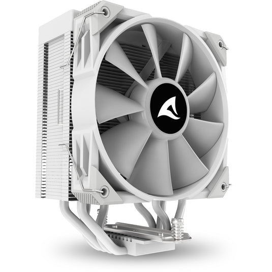 Sharkoon a40 rgb cpu-koeler (wit, 4-pins pwm fan-connector)