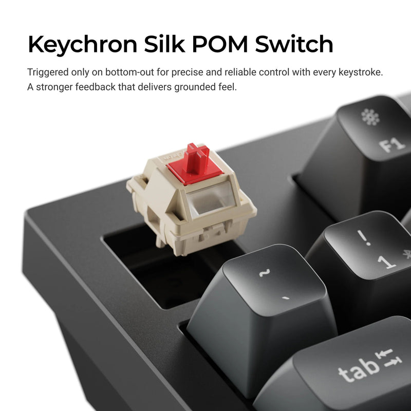 Load image into Gallery viewer, Keychron q5 ultra-m3 8k wireless custom mechanical keyboard (wit, us lay-out (qwerty), silk pom brown, 96%, rgb, hot swap, 8k, 2.4 ghz | bluetooth 5.2 | usb-c)
