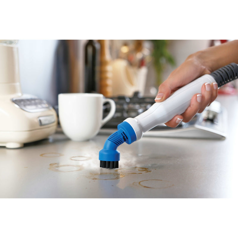 Load image into Gallery viewer, Black+decker fsmh1321 1600w steam-mop met 6 accessoires stoomreiniger (wit blauwgrijs)
