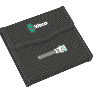 Wera 8740 b hf 1 zyklop bitdoppen set binnenzeskant, 7-delig dopsleutel (met vasthoudfunctie, 3 8 -aandrijving)