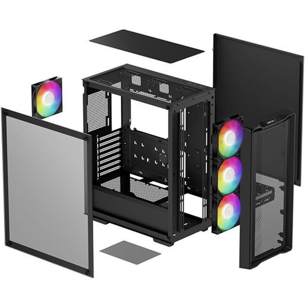 ギャラリービューアに画像をロードする, Deepcool cc560 mesh v2 midi tower behuizing (zwart | 2x usb-a | rgb | window)
