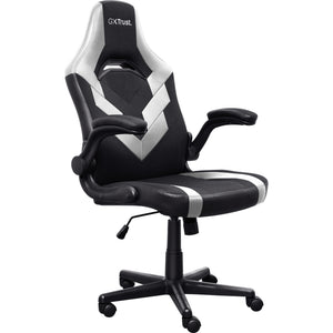 Trust gxt 703w riye gamingstoel (zwart wit)