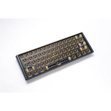 Ducky one 3 mini ansi layout barebone rgb mechanisch toetsenbord (zwart, us lay-out (qwerty), 60%, rgb leds, hot swap, barebone)