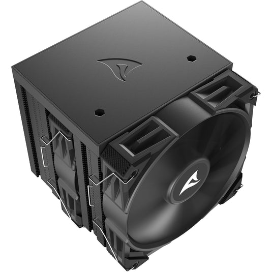 Sharkoon a60 cpu-koeler (zwart, 4-pins pwm fan-connector)
