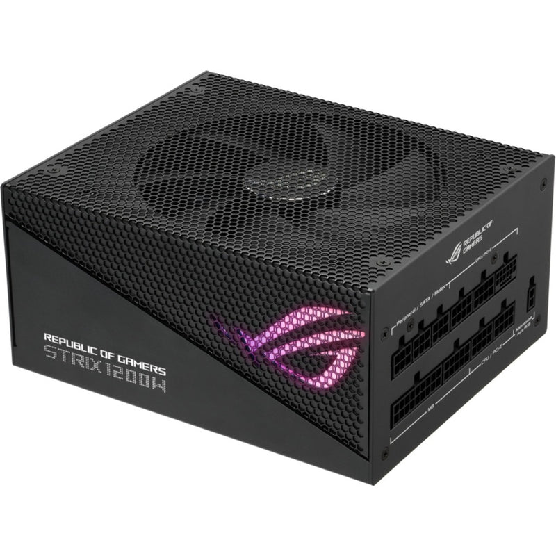 Load image into Gallery viewer, Asus rog strix gold aura edition modulaire 1200 watt voeding (zwart, 1x 12vhpwr, 4x pcie)
