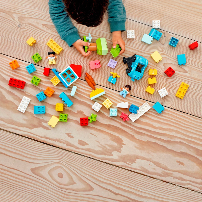 Load image into Gallery viewer, Lego duplo 10913 opbergdoos met bouwstenen

