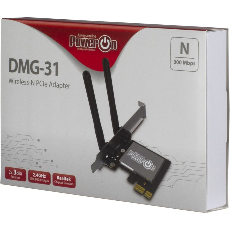 Afbeelding laden in galerijviewer, Inter-tech dmg-31 wireless-n pcie adapter wlan adapter
